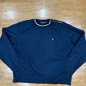 Polo Golf Navy Windbreaker Jacket